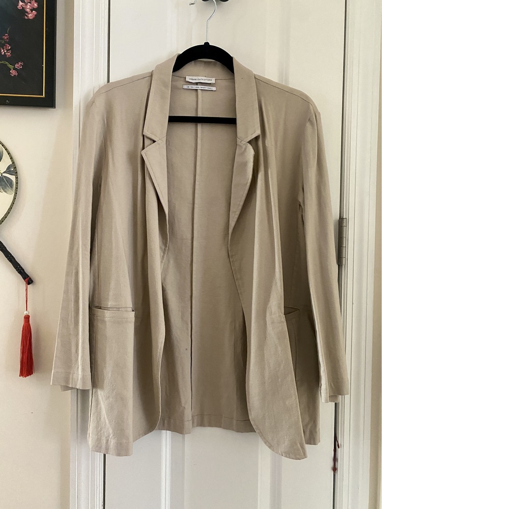 URBAN OUTFITTERS Beige/Tan Jacket (L) - Picture 8 of 10